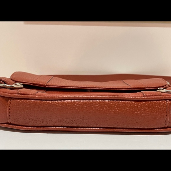 Ann Taylor | Mini Purse Genuine Leather Baguette - Picture 3 of 6